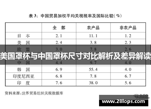 美国罩杯与中国罩杯尺寸对比解析及差异解读